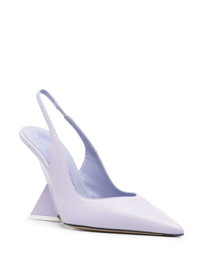 THE ATTICO Cheope 105mm slingback pumps outlook