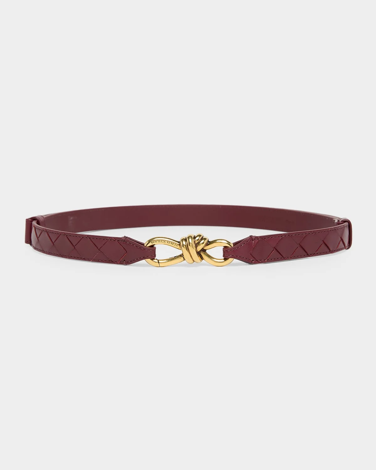 Andiamo Intrecciato Leather Belt - 1