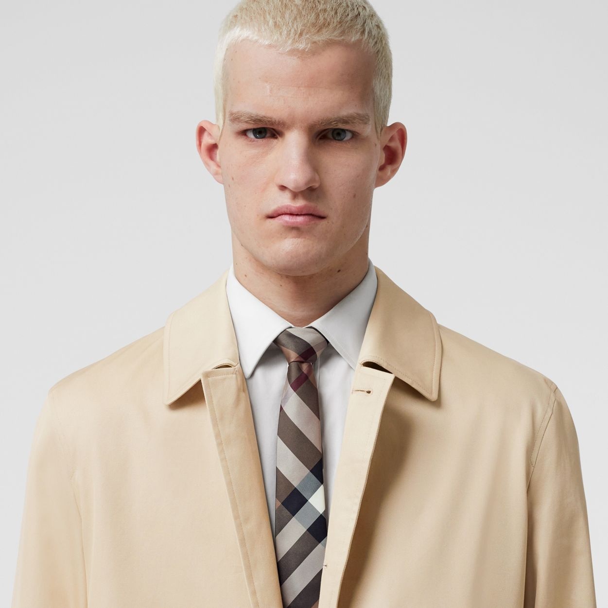 Classic Cut Check Silk Tie - 4