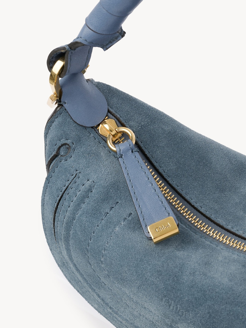 MINI MARCIE SHOULDER BAG IN SUEDE LEATHER 6