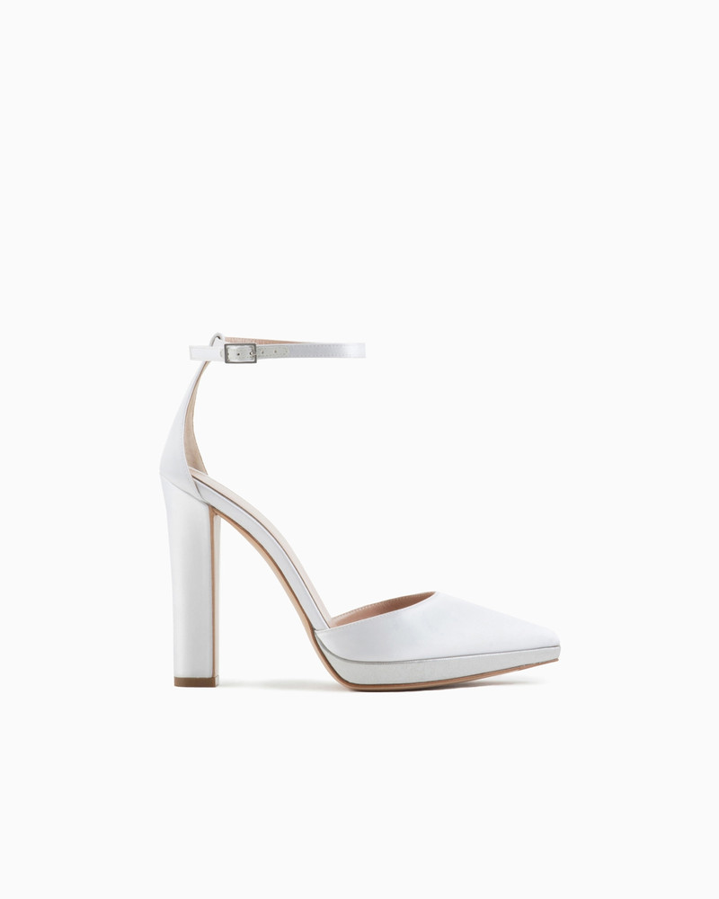 Satin d’Orsay court shoes 1