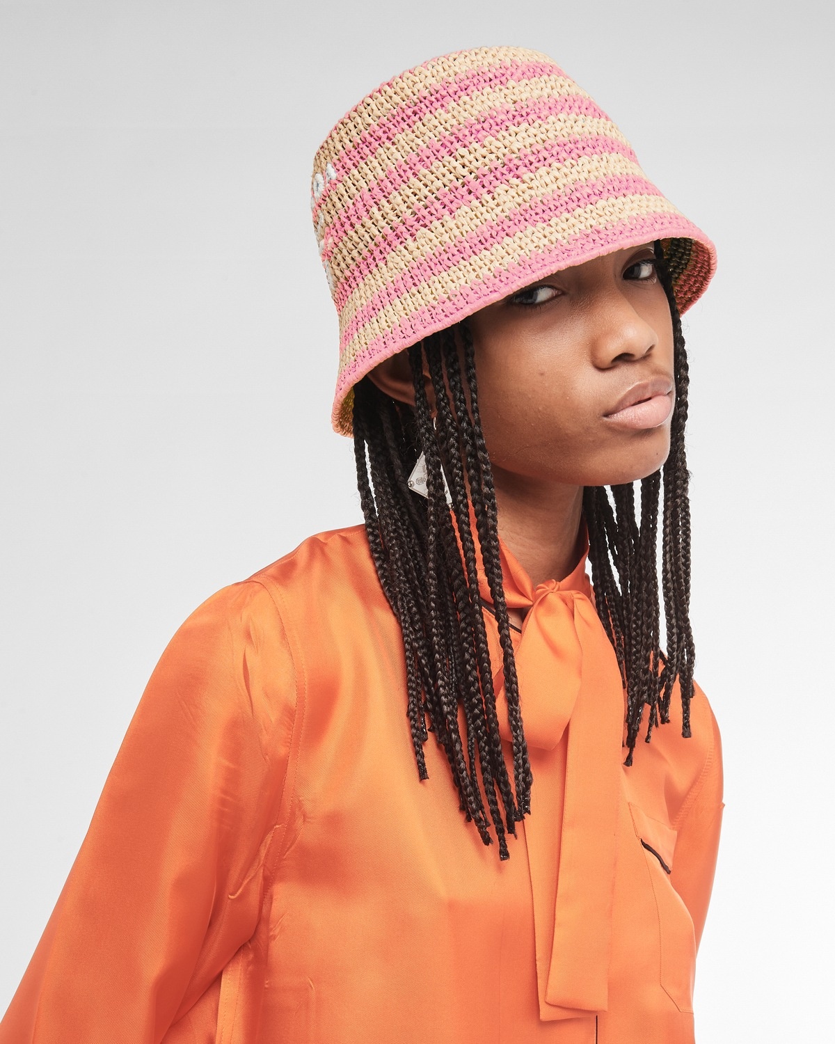 Raffia bucket hat - 2
