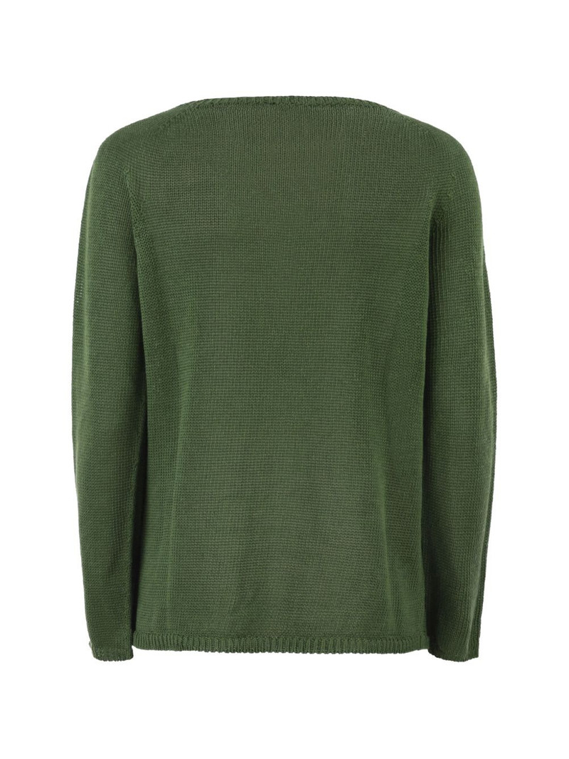 'S Max Mara wide-neck linen jumper outlook