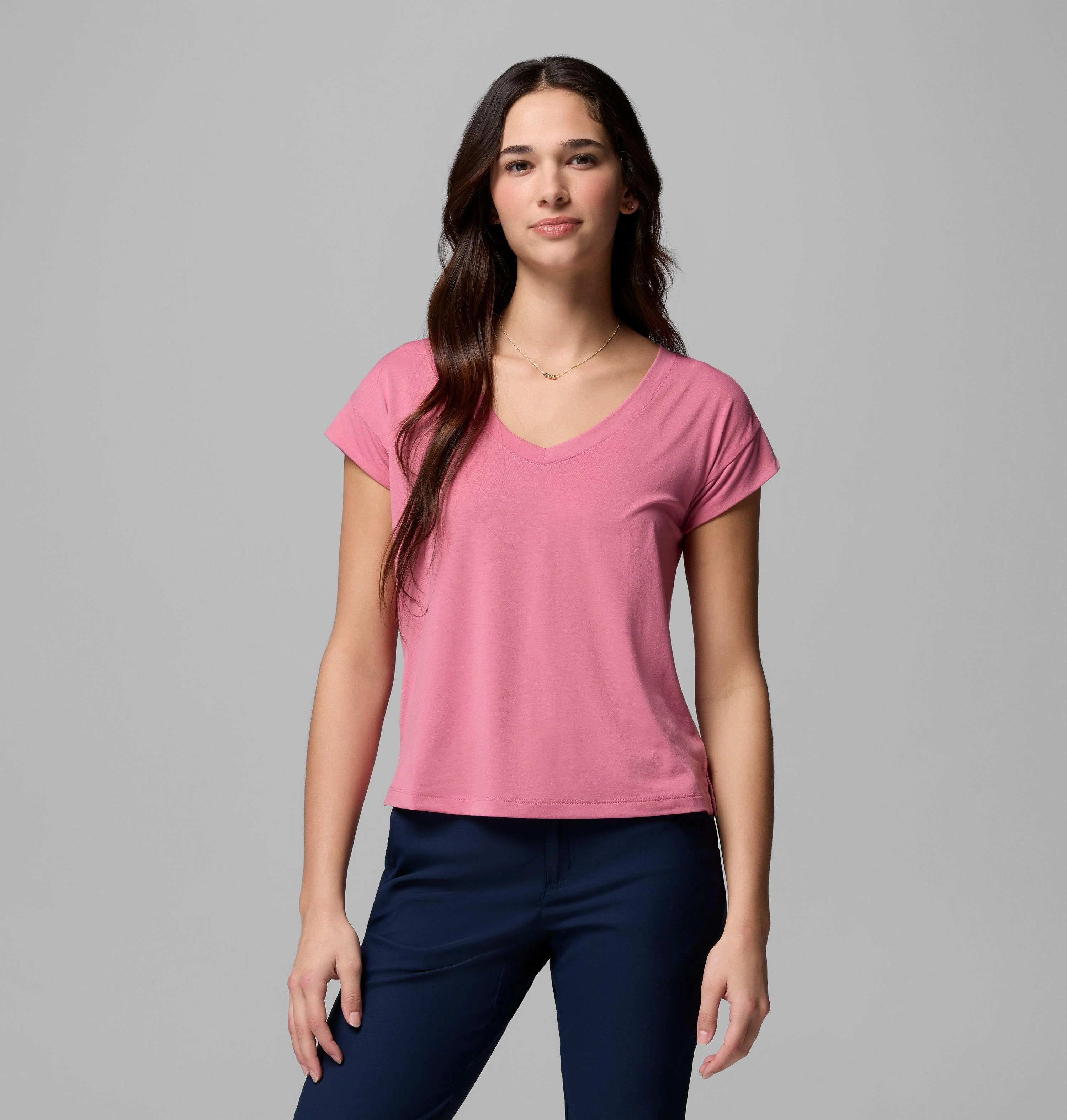 Women's Daniela Falls V-Neck Short Sleeve T-Shirt - 1