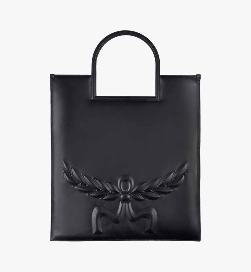 Aren Fold Tote in Mega Laurel Leather 1