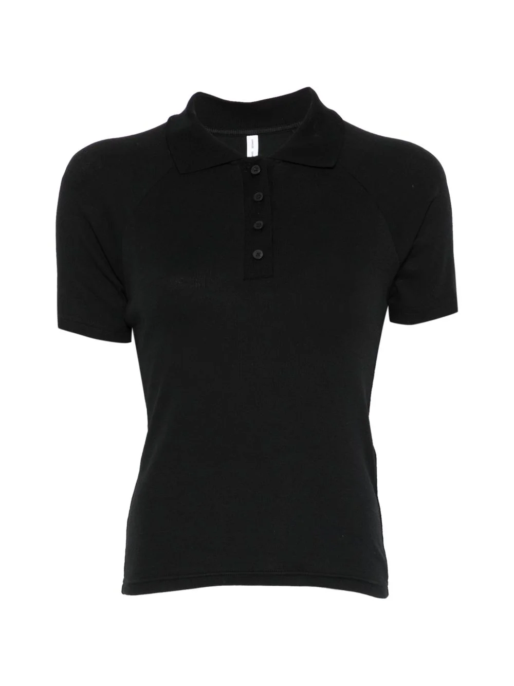 short-sleeve polo top - 1