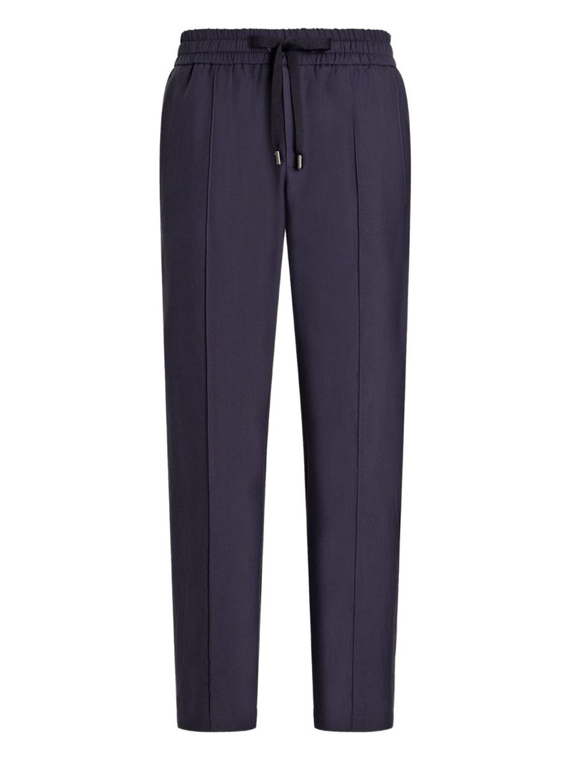 drawstring-waist trousers 1