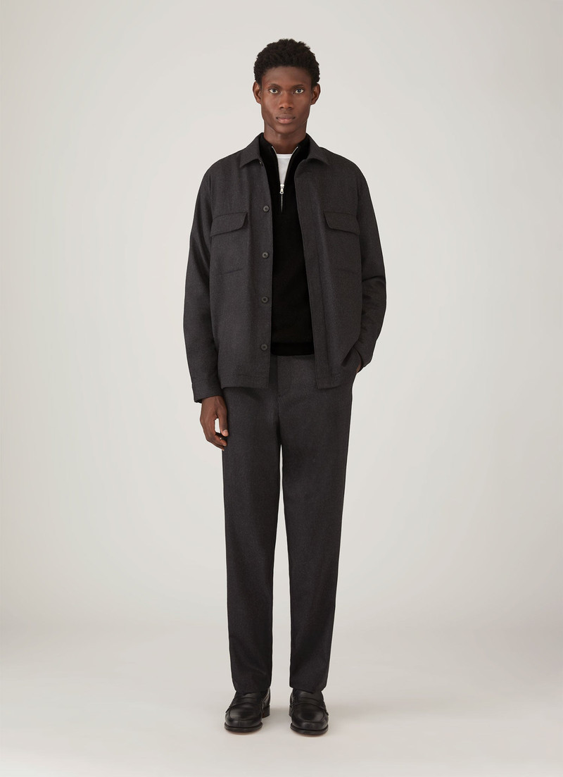 Sunspel Cashmere Half Zip Jumper outlook