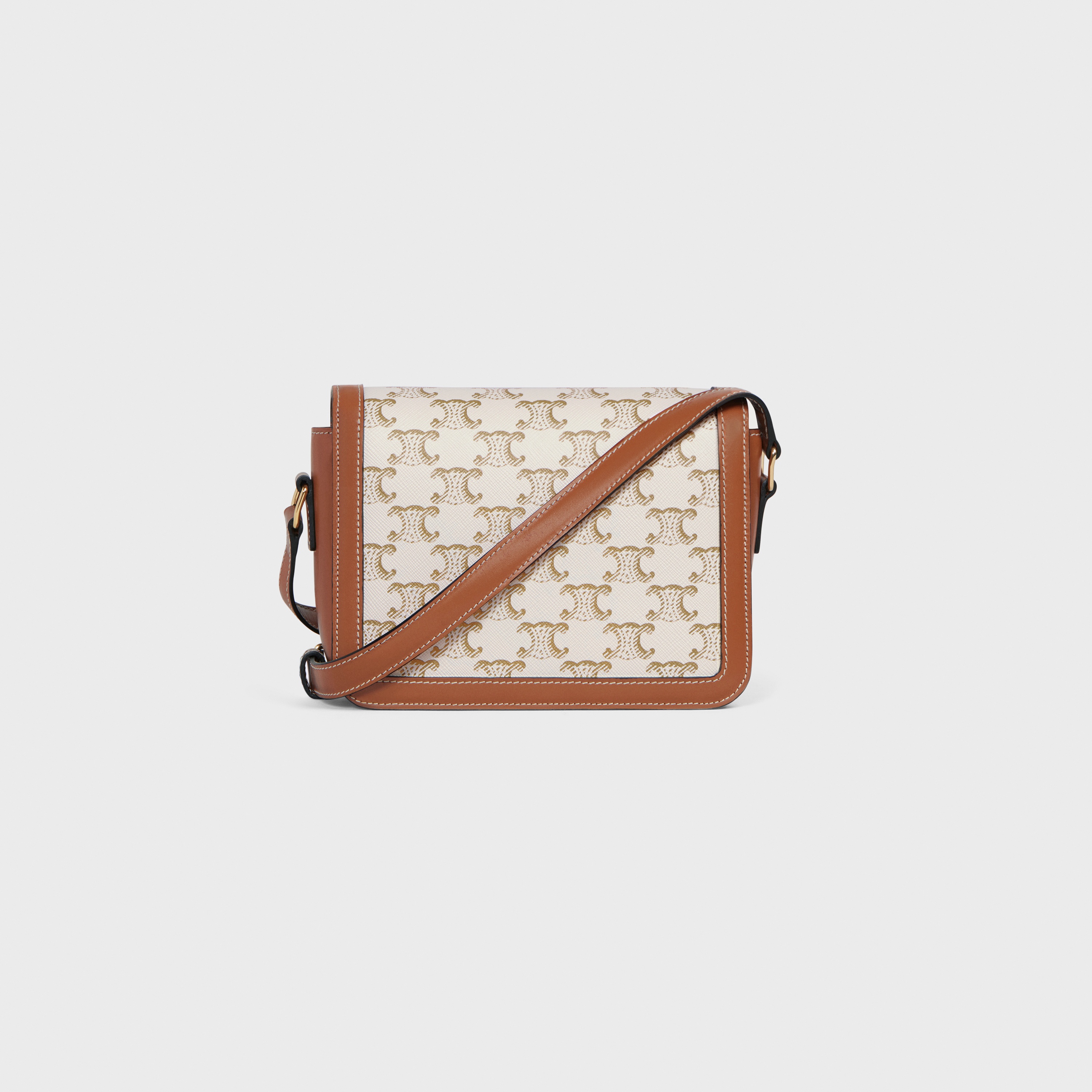 Teen Triomphe Bag in Triomphe Canvas and Calfskin - 3