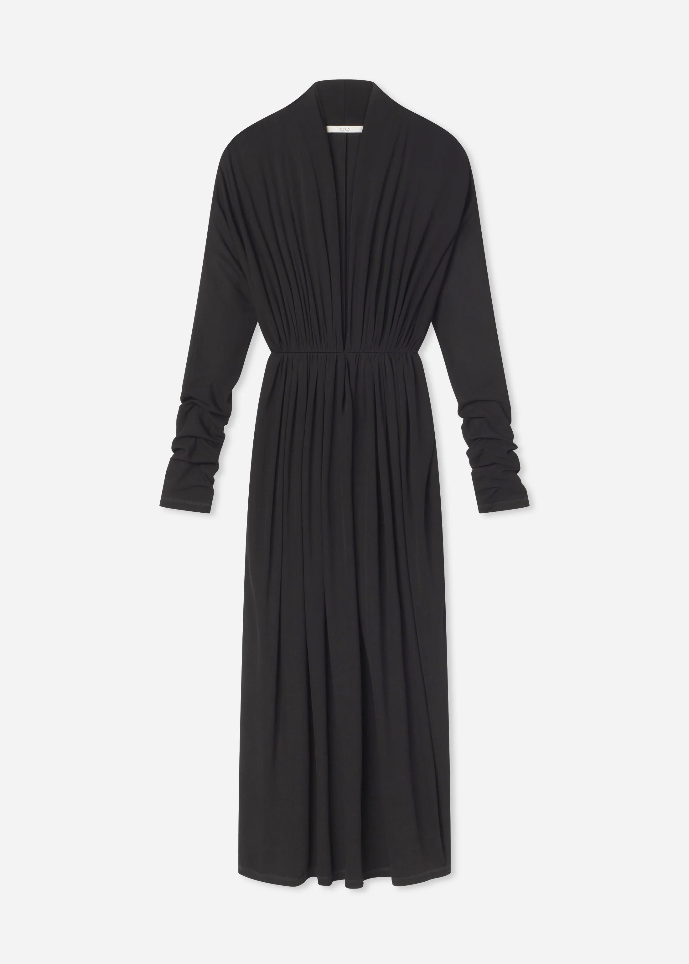 Gathered Dress in Jersey - 1