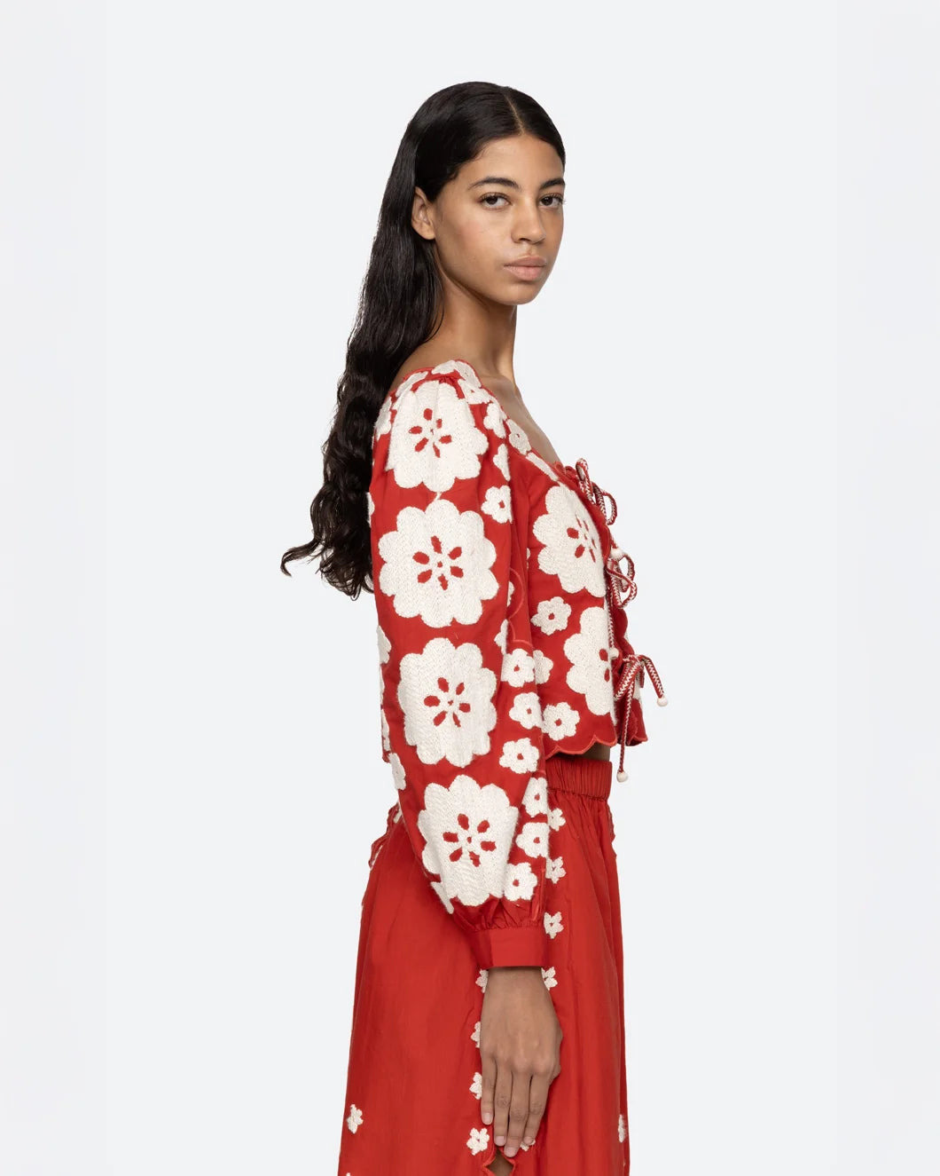CATRINE LONG SLEEVE TOP - 3