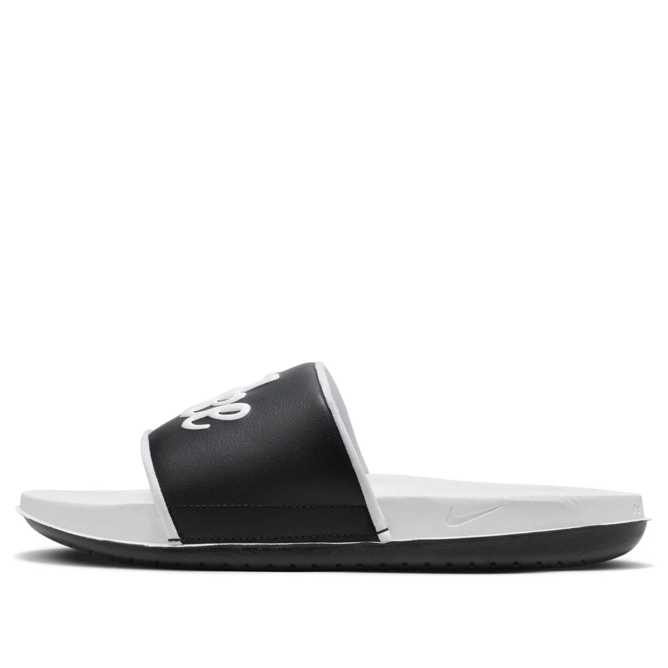 (WMNS) Nike Offcourt Slides 'White Black Mismatched' FQ7646-100 - 1