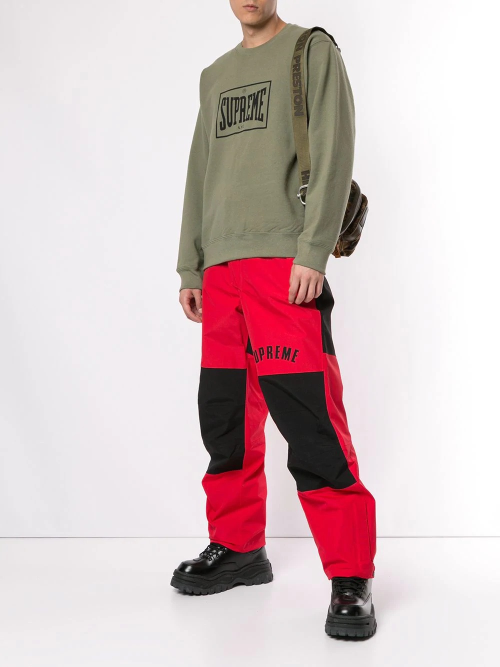 tnf arc logo mountain trousers - 2