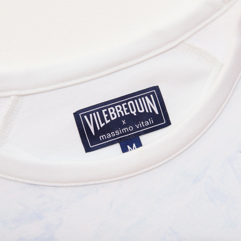 Men Cotton Sweatshirt Ski - Vilebrequin x Massimo Vitali 5