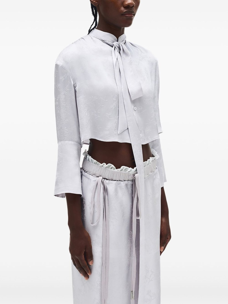 Ann Demeulemeester Moni cropped top outlook
