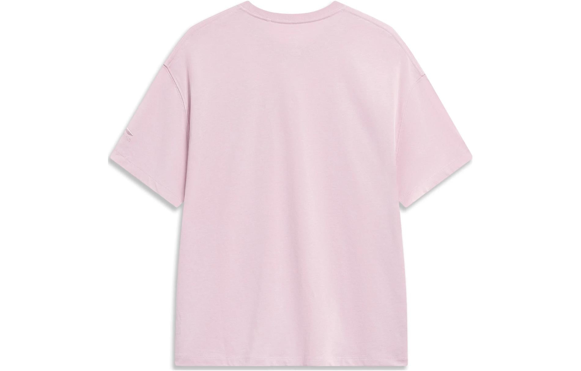 (WMNS) Li-Ning x Disney Zootopia Graphic T-shirt 'Pink' AHST276-1 - 2