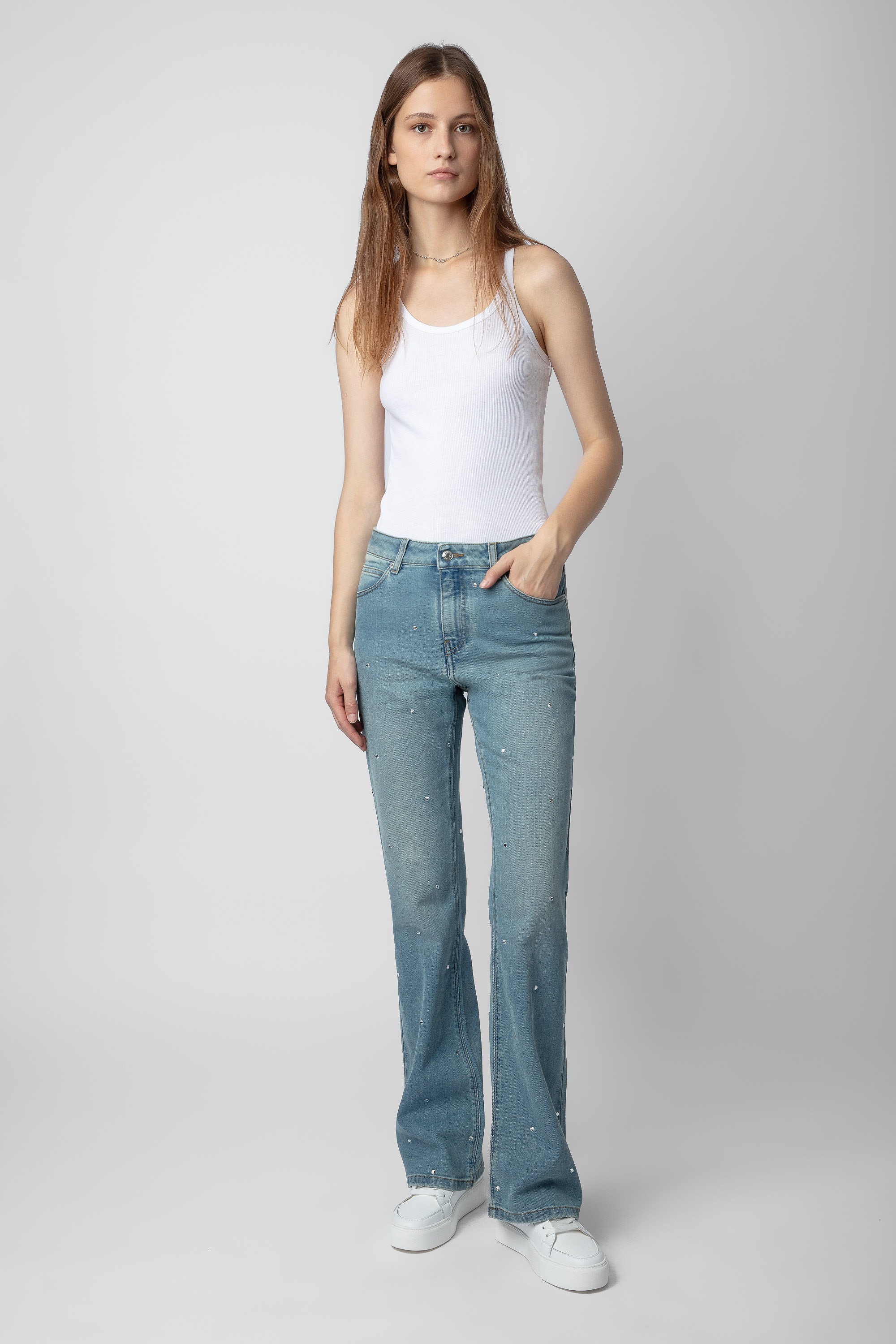 Emile Diamanté Jeans - 3