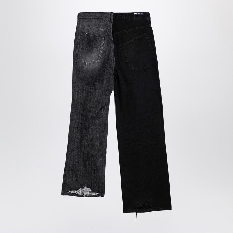 Balenciaga Jeans Fifty-Fifty Black Men - 2