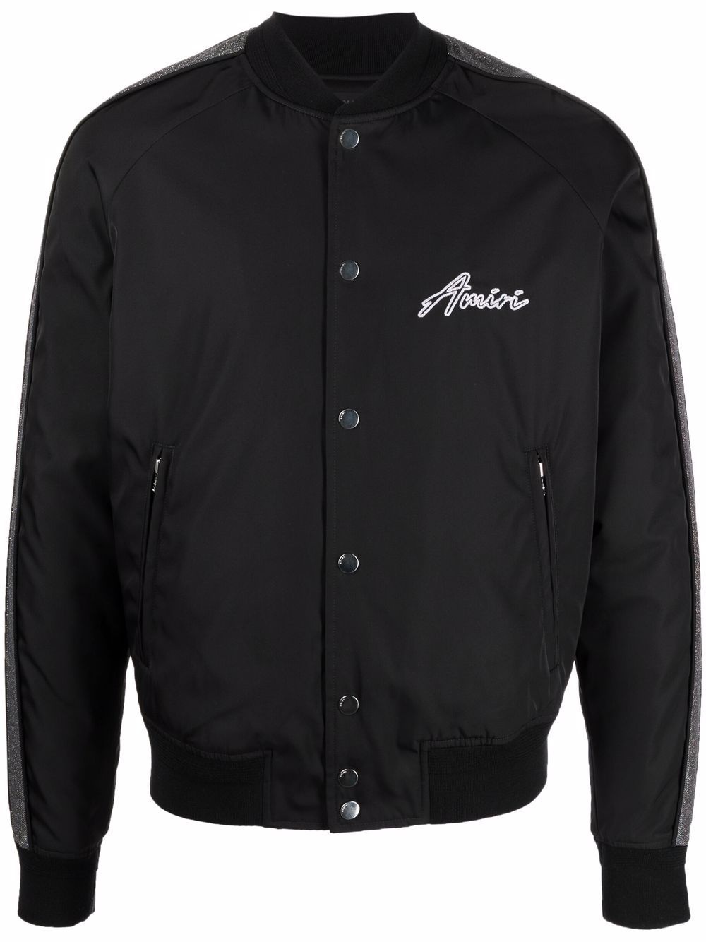 Hardcore satin bomber jacket - 1