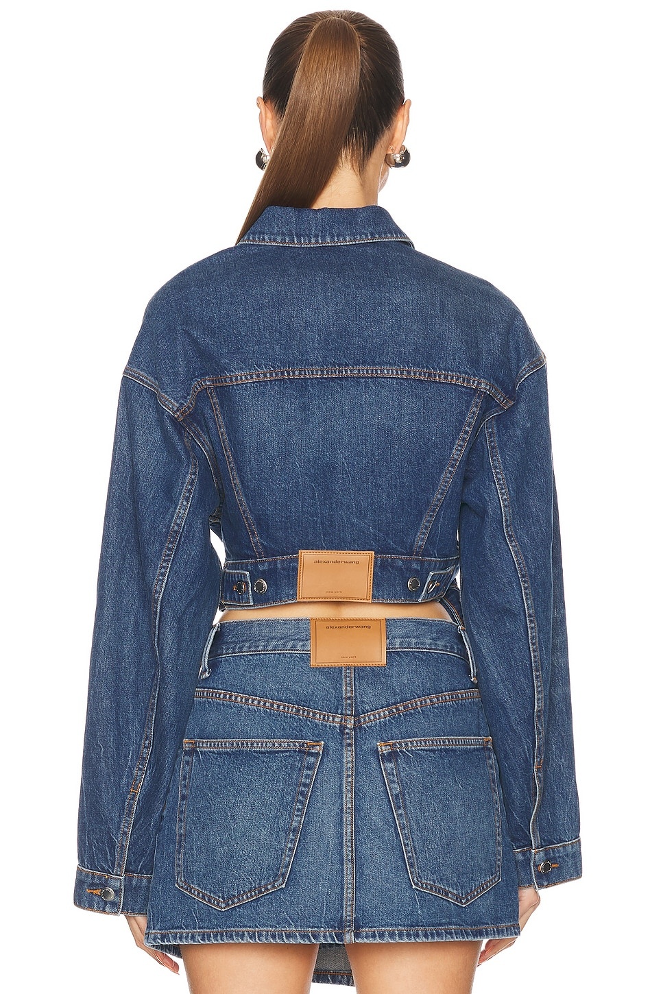Wrapped Trucker Jacket - 4