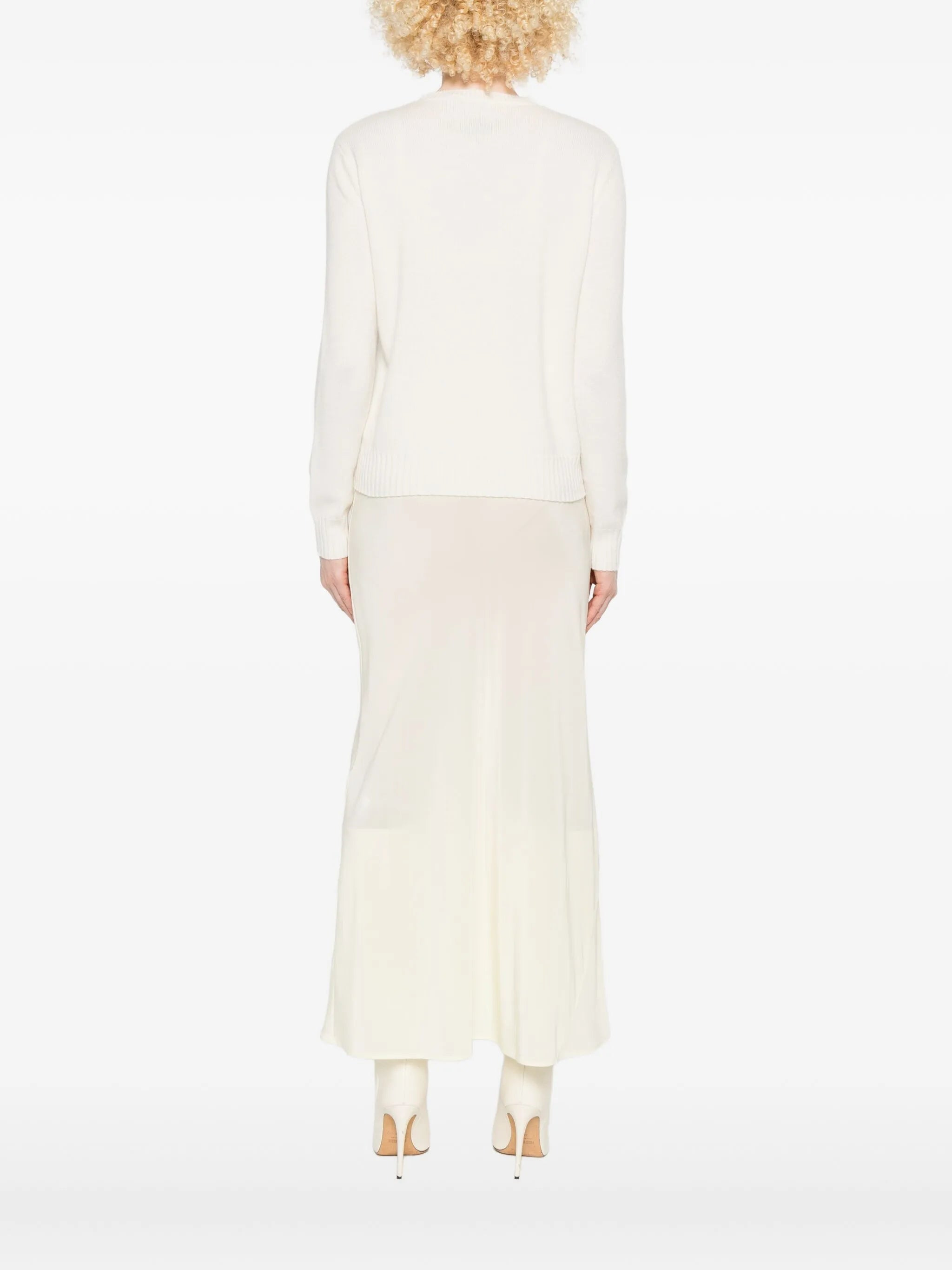 Max Mara Round-neck Long-sleeve Sweater - 3