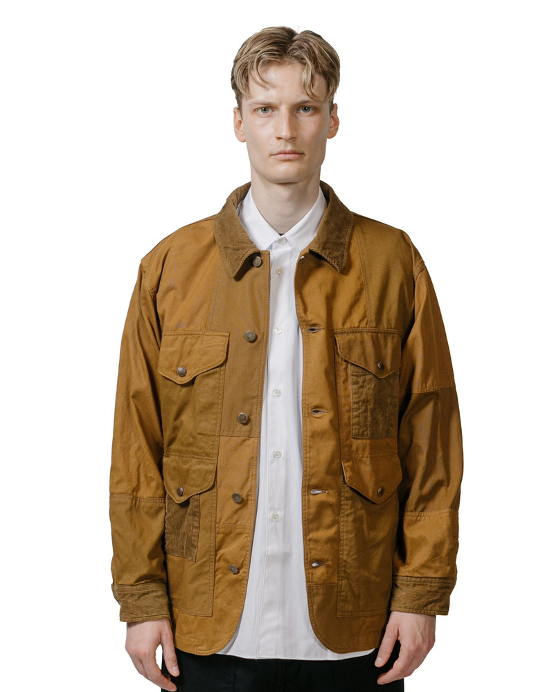 Comme des Garçons Homme Cotton Drill Jacket Brown outlook