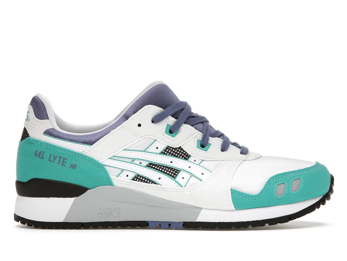 ASICS Gel-Lyte III White Teal Blue - 1