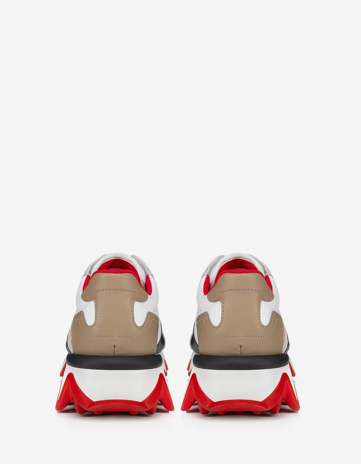 Christian Louboutin Nastroshark White Trainers - 4