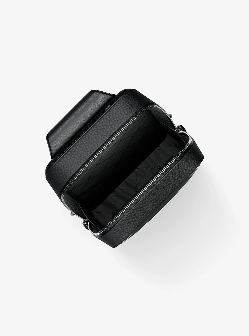 Cooper Medium Pebbled Leather Sling Pack 2