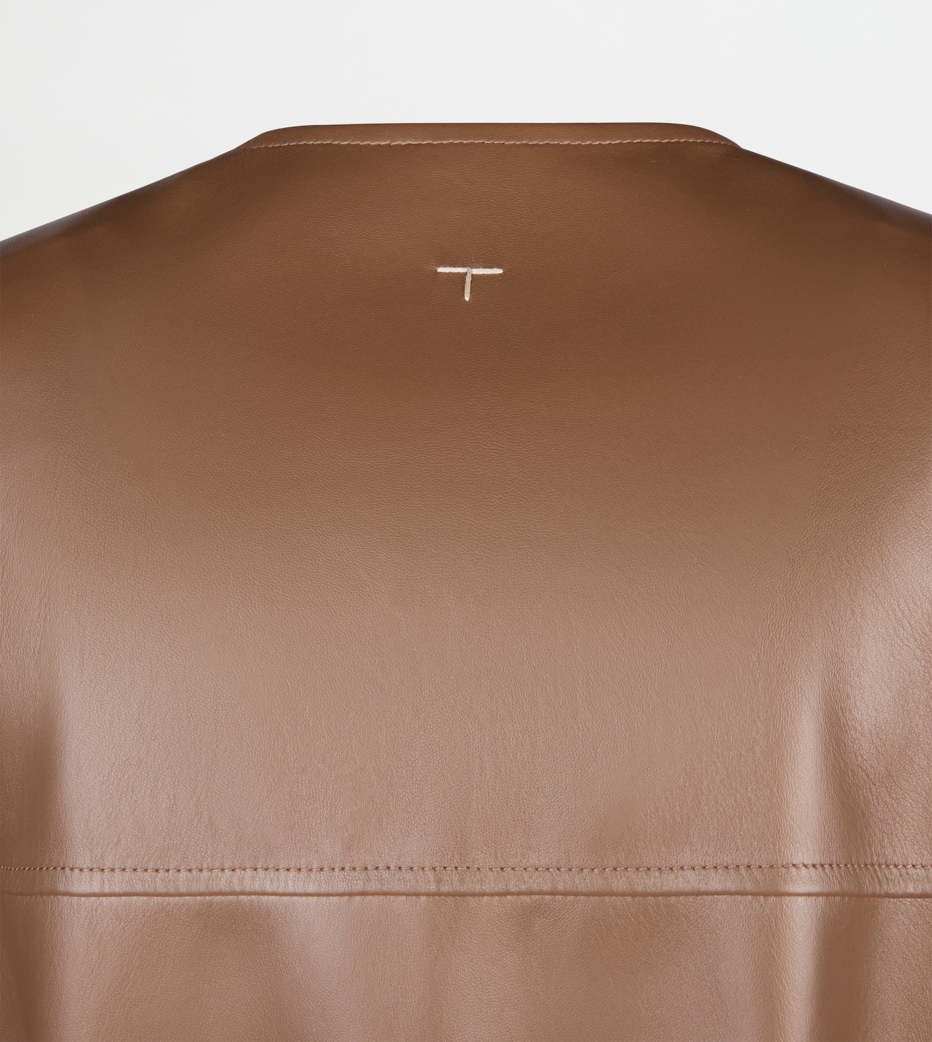 DRESS IN LEATHER - BROWN - 8