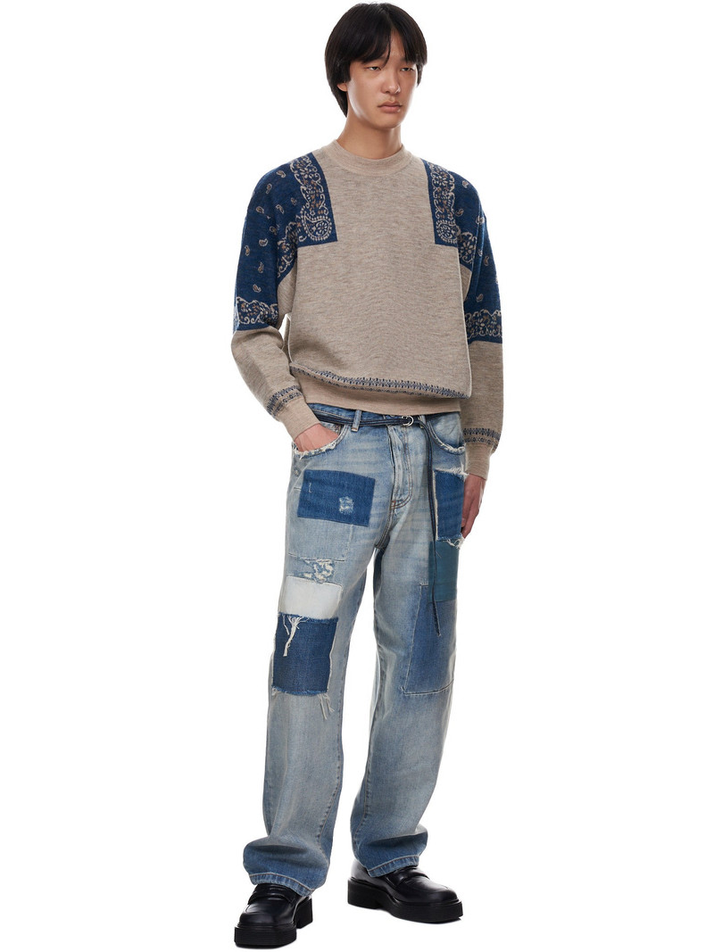 Kapital Bandana Sweater outlook