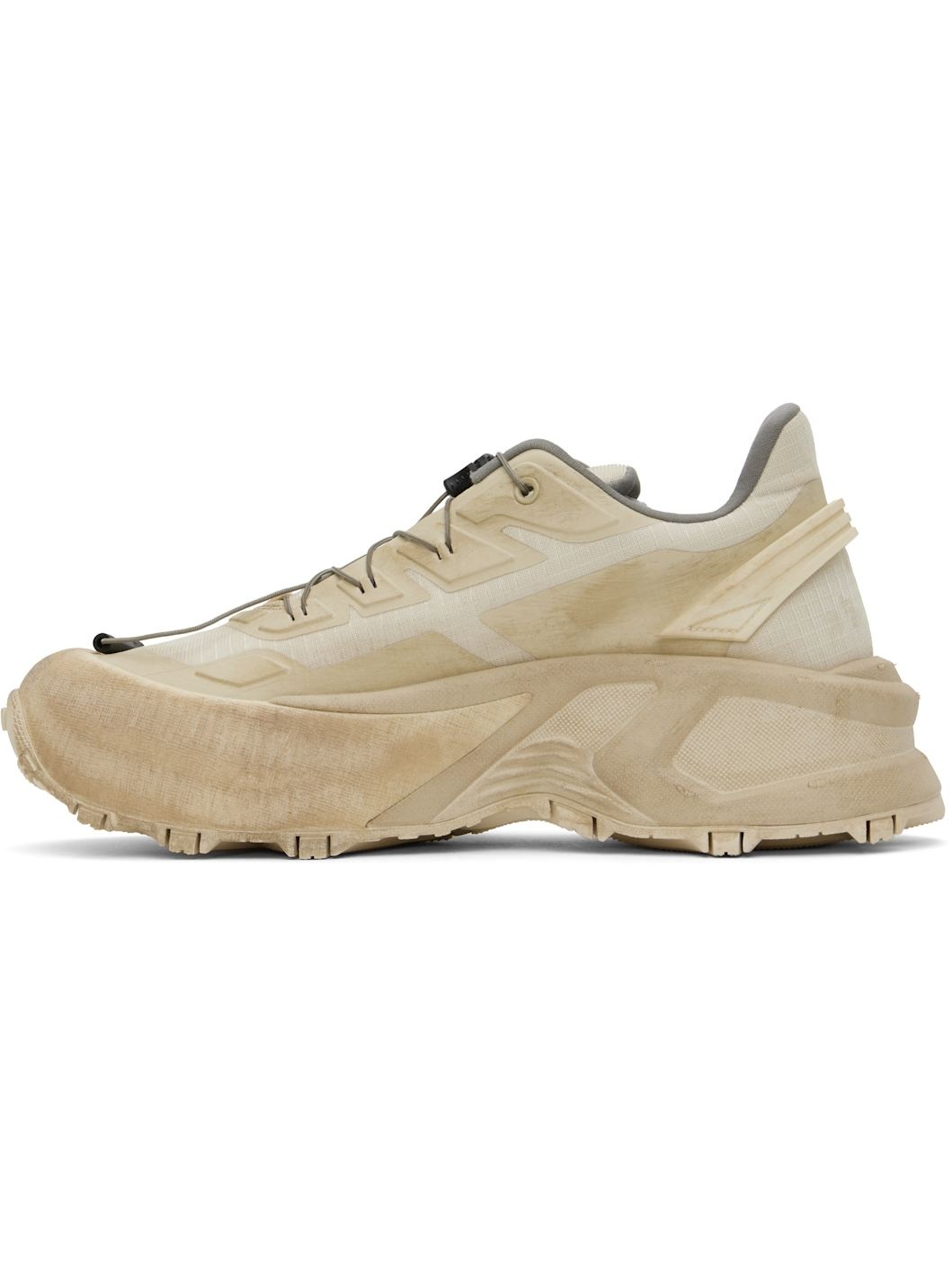 Beige D-Cage Runner Sneakers - 3