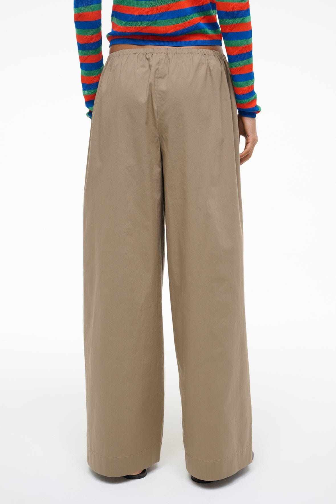 STAUD BONFIRE PANT TAUPE - 5