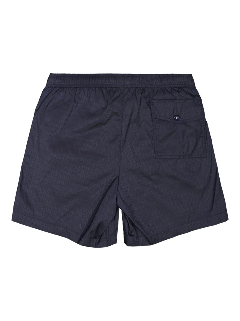 monogram-print swim shorts - 2