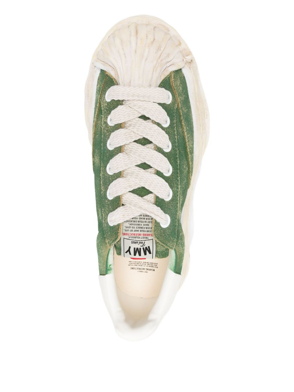 lace-up logo-print sneakers - 4