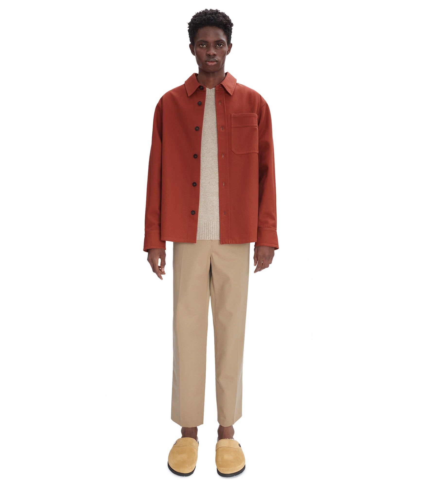BASILE BRODÉE POITRINE OVERSHIRT - 3