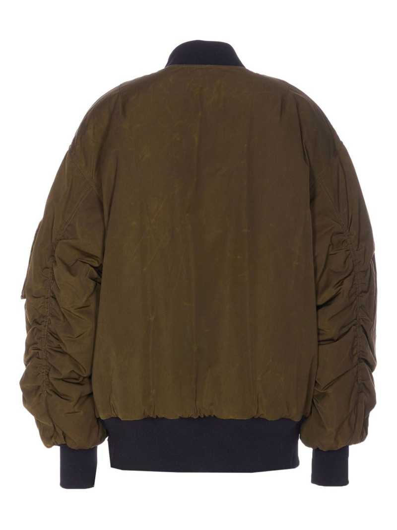 Dolce & Gabbana gathered-detail bomber jacket outlook