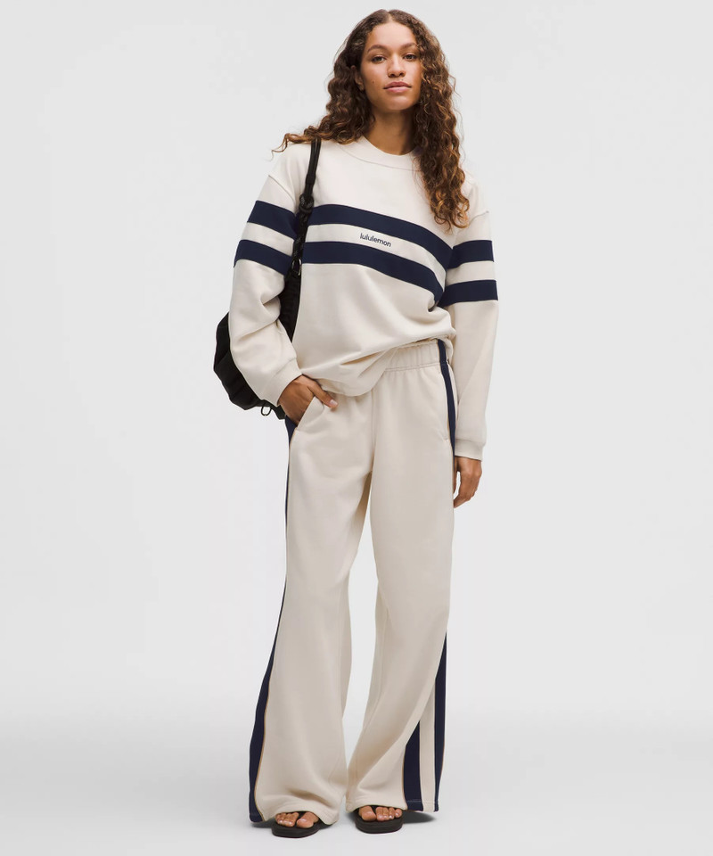 Women's Steady State Oversized Pullover *Stripe 2