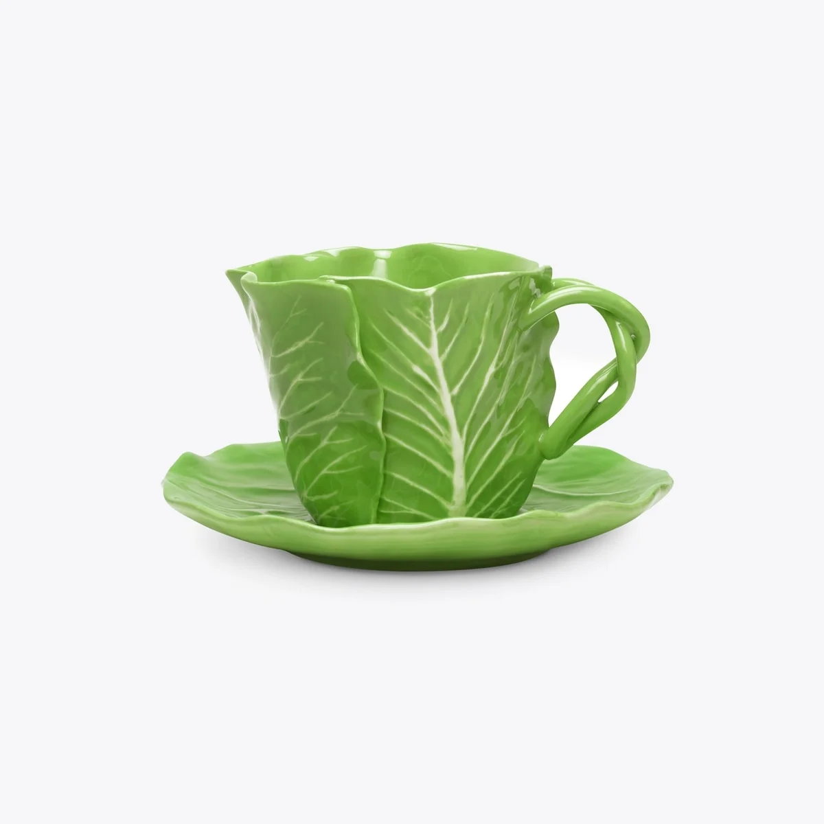 Lettuce Ware Cup & Saucer, Set of 2 - 1