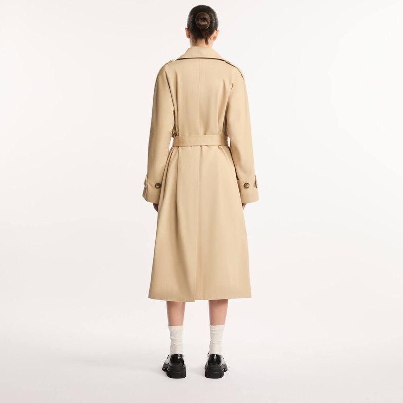 Trench coat in gabardine 7