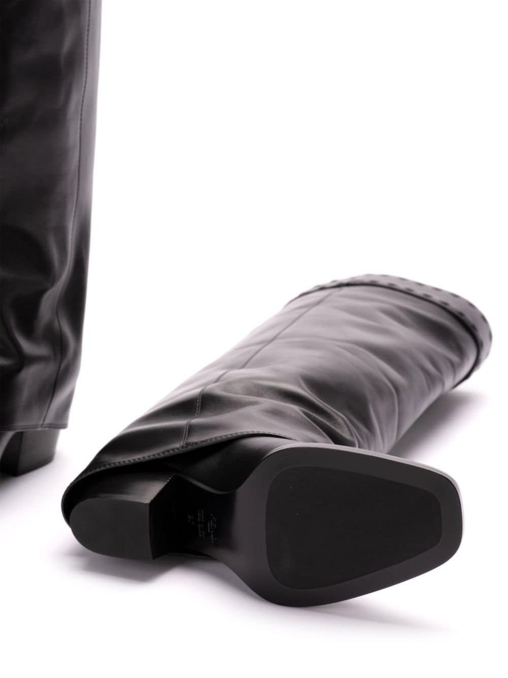 Show leather boots - 2