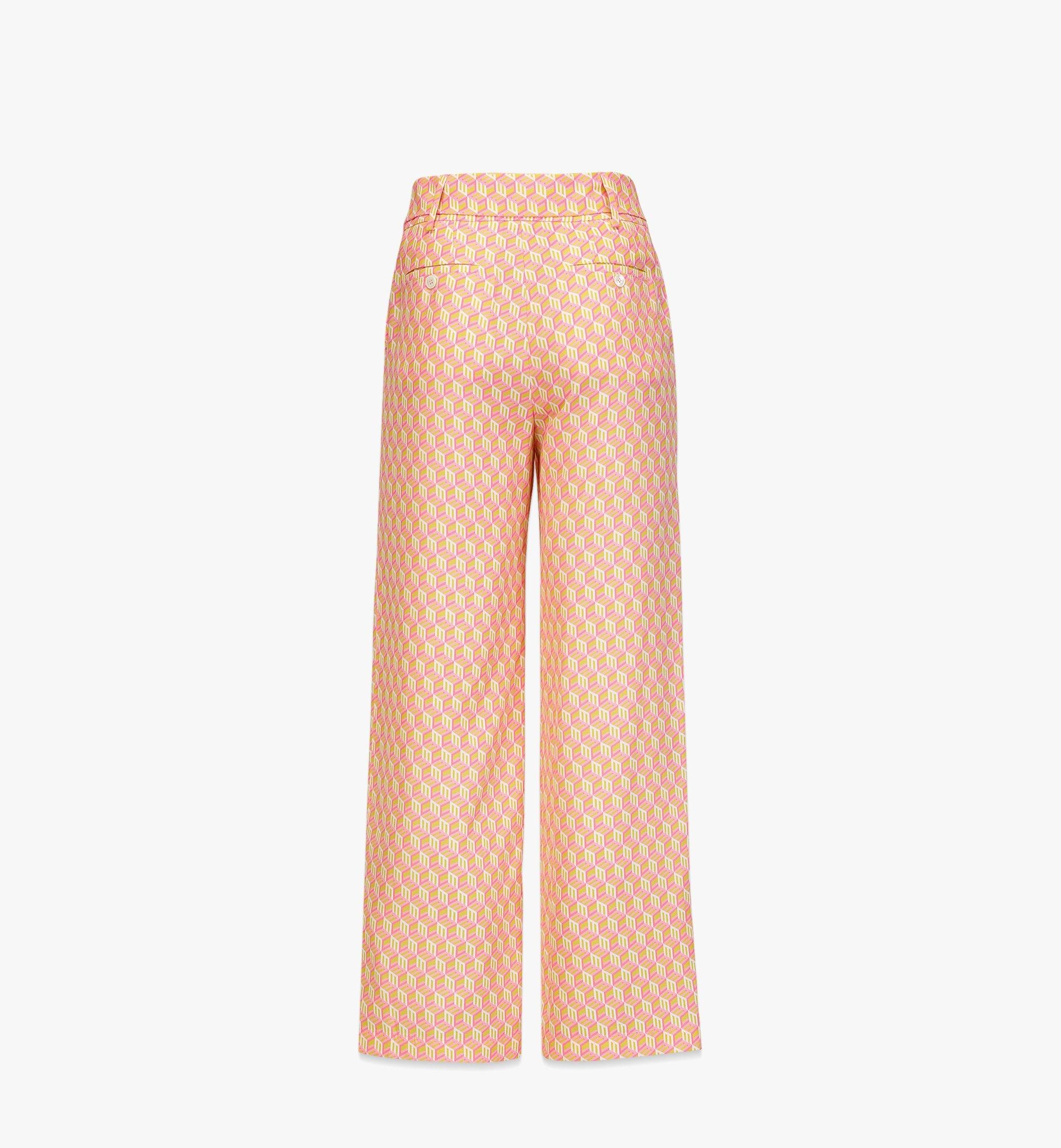 Women’s Cubic Monogram Printed Pants in TENCEL™ - 3