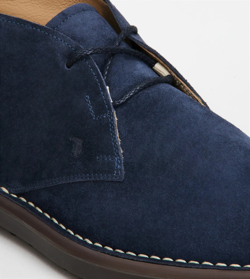 DESERT BOOTS IN SUEDE - BLUE 6