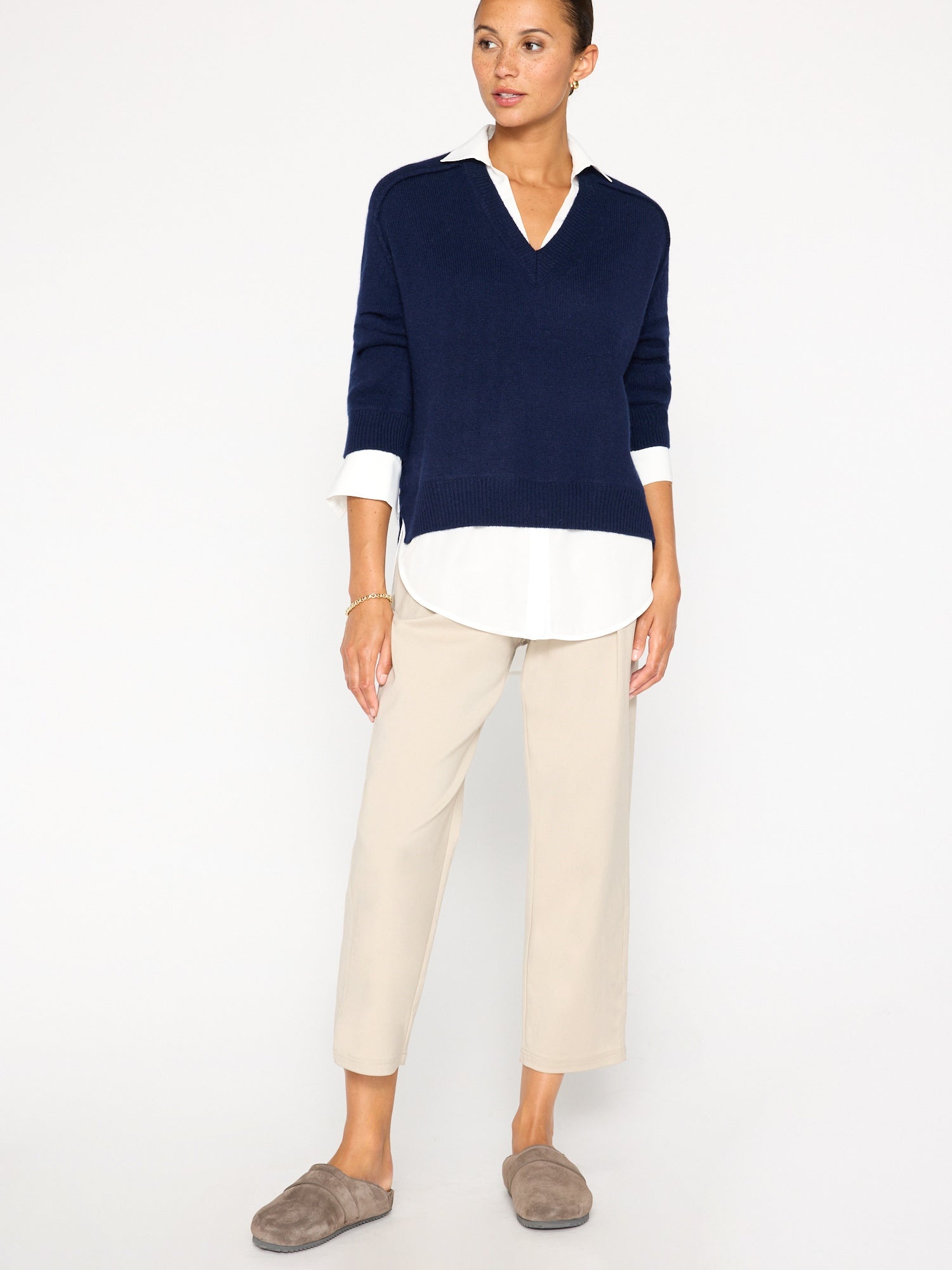 The Looker Layered V-Neck - 7