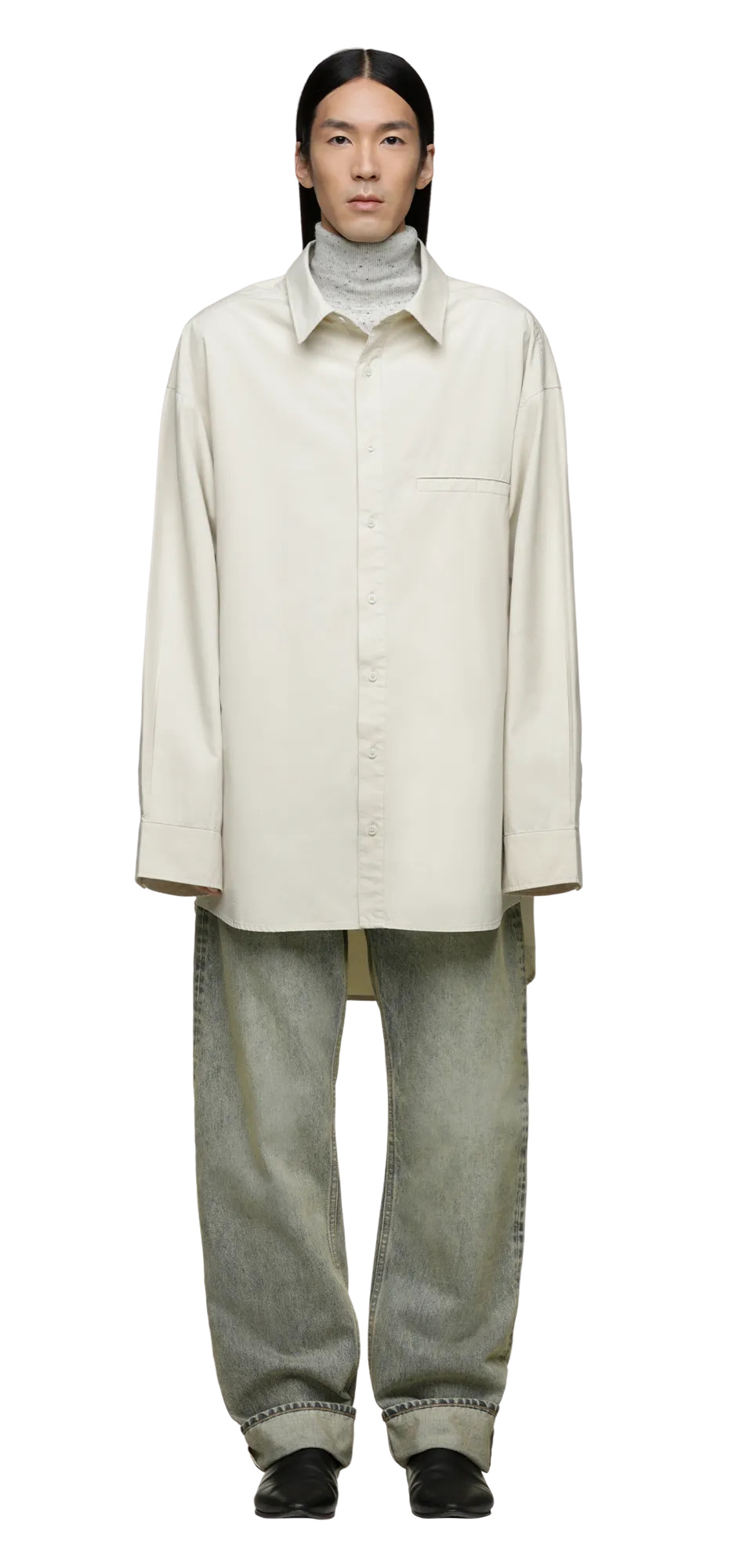 GIANT SHIRT IVORY - 4