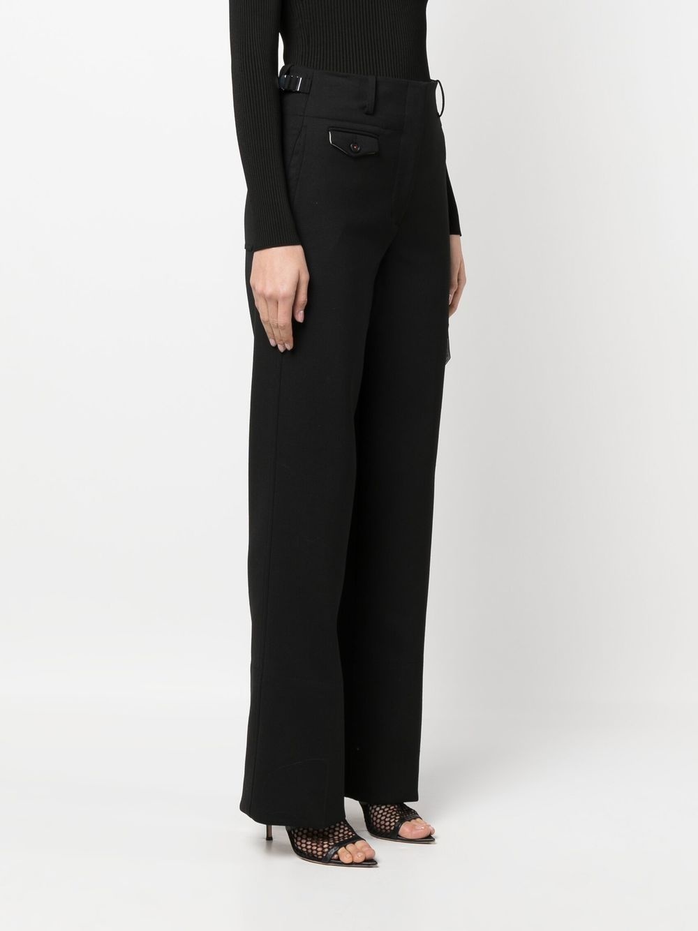 straight-leg trousers - 3