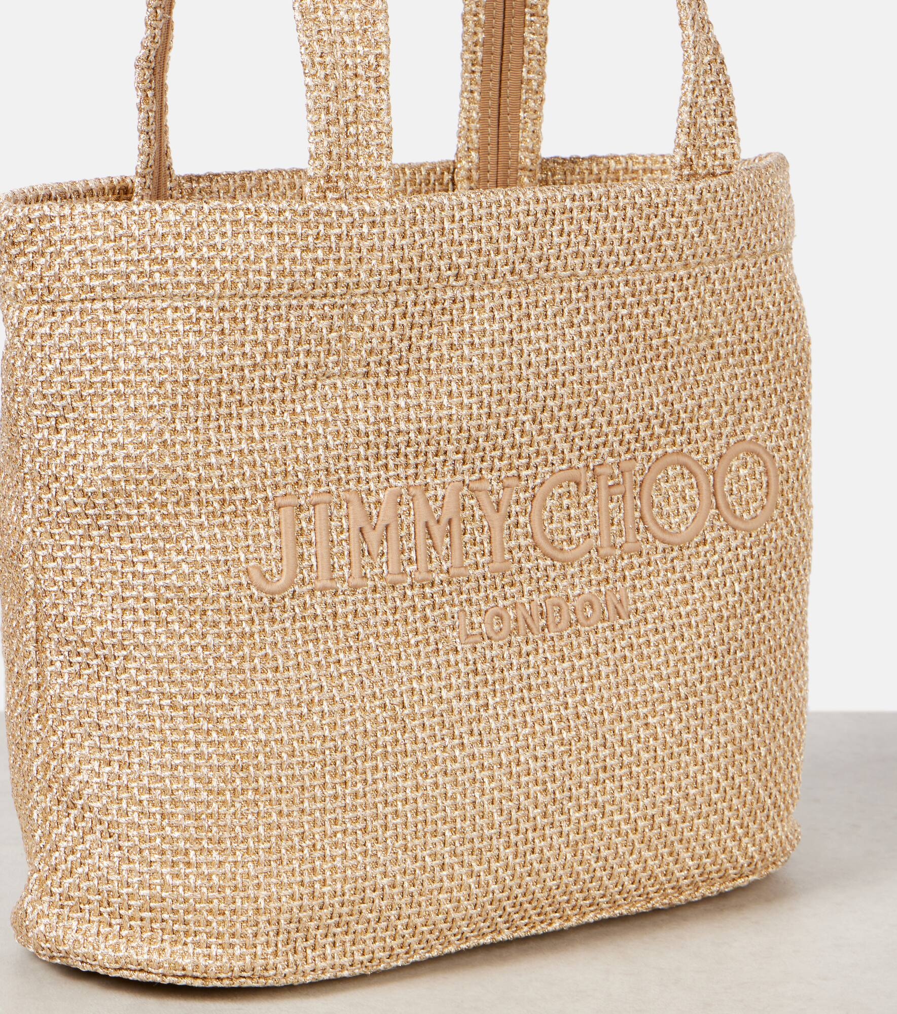 Beach Medium embroidered tote bag - 6