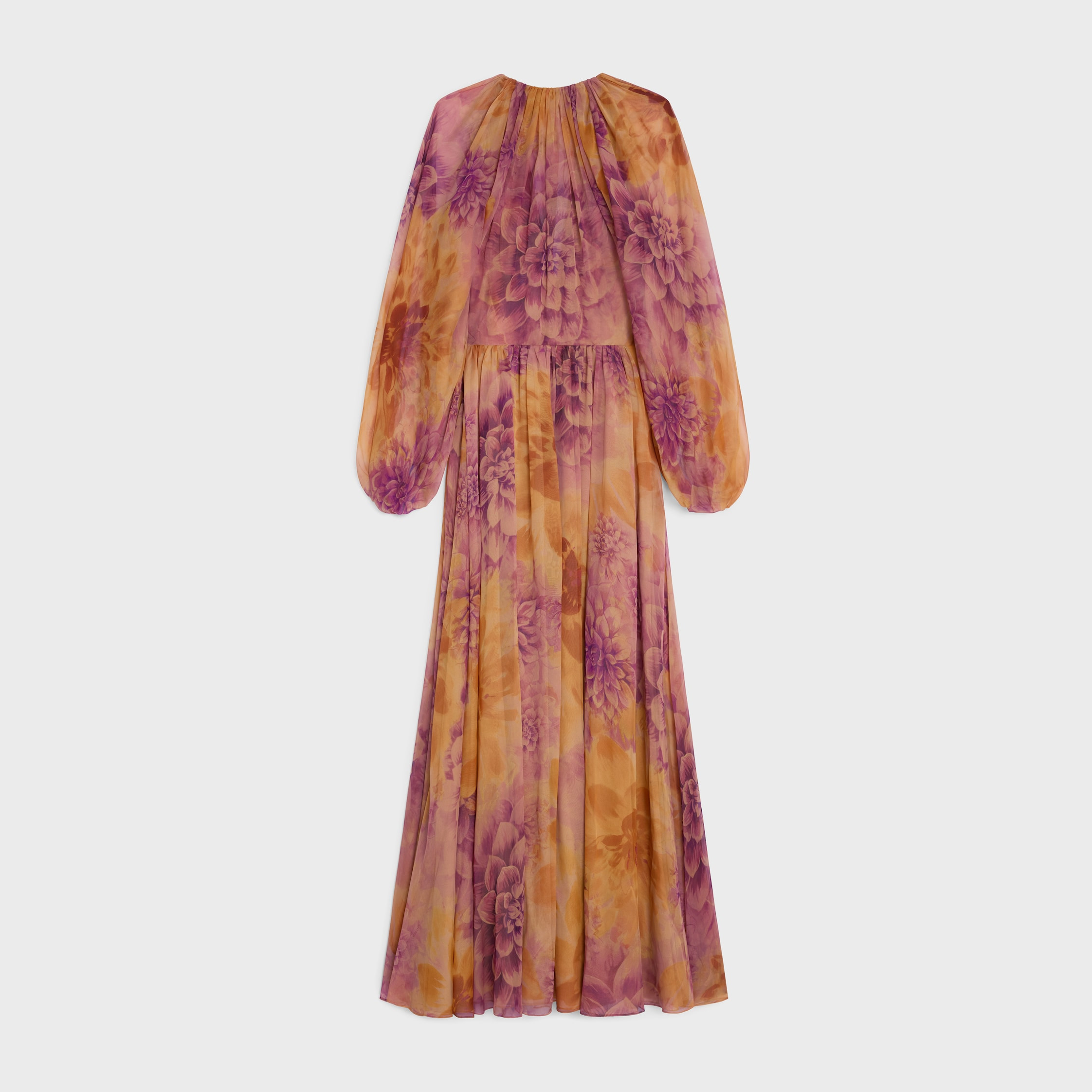 caftan dress IN silk muslin - 2