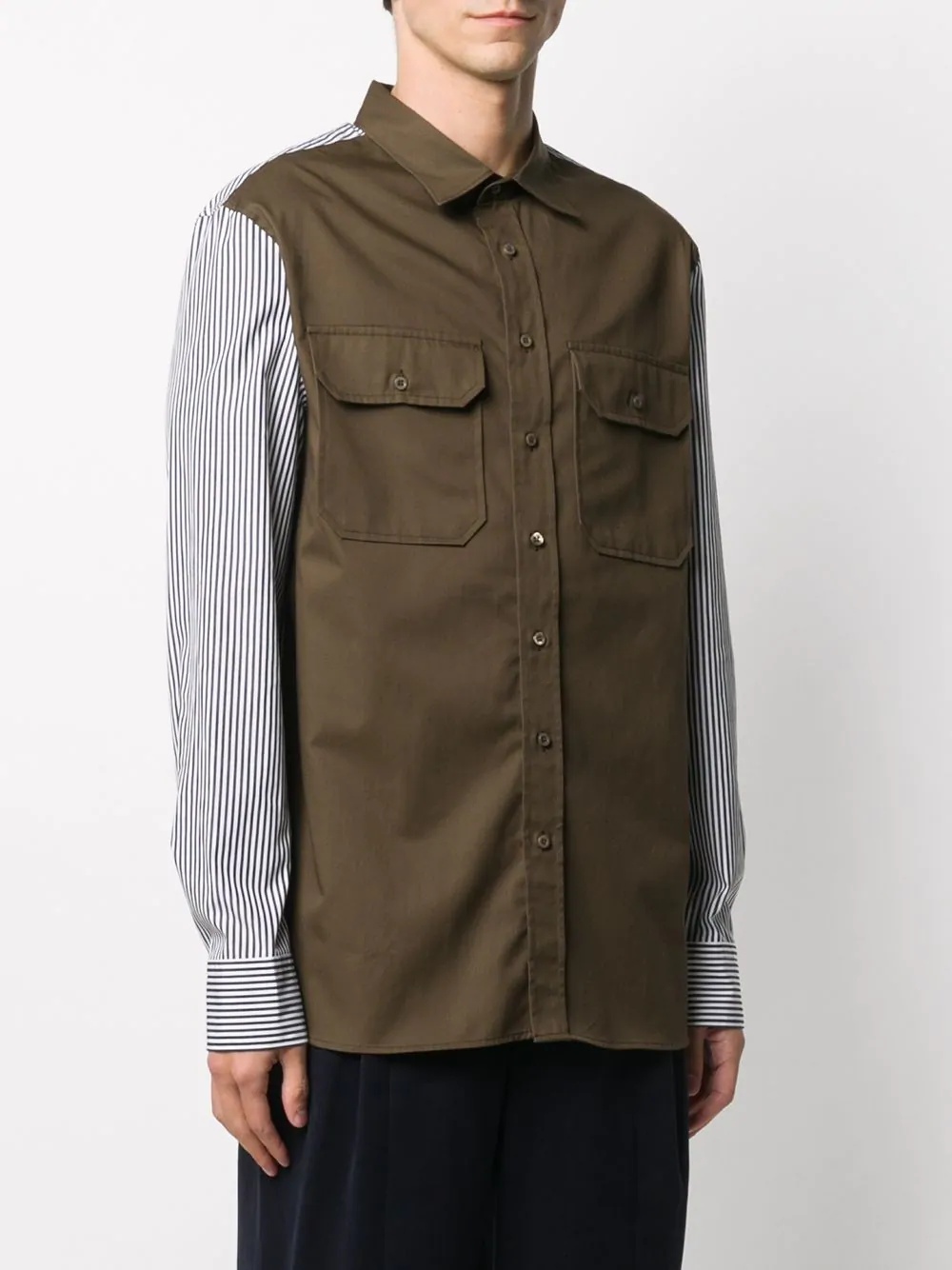 panelled field shirt - 3