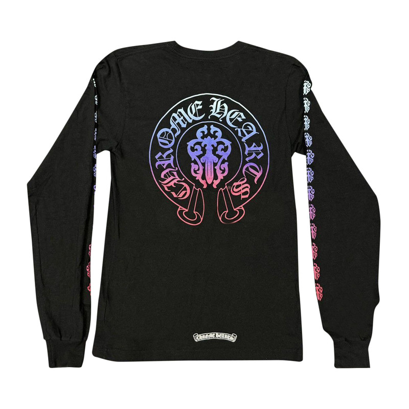Chrome Hearts Chrome Hearts Gradient Dagger Pocket Long-Sleeve 'Black' outlook
